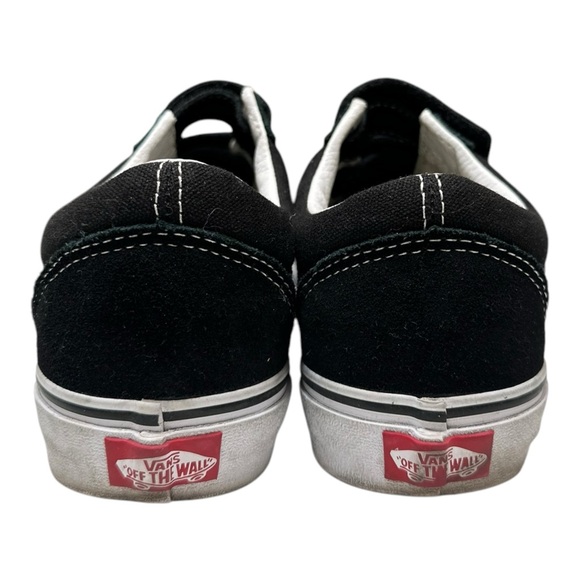 Vans Old Skool V Suede Canvas Shoe Black - Picture 4 of 8